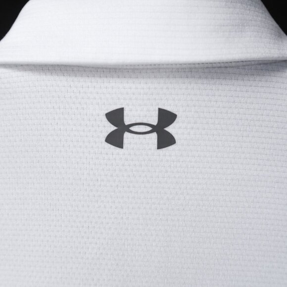 Under Armour HeatGear White Stretch Polo (3XL) OMG!! 😎 - Picture 6 of 11